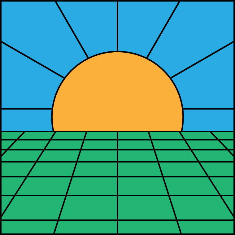 Grid Sunset